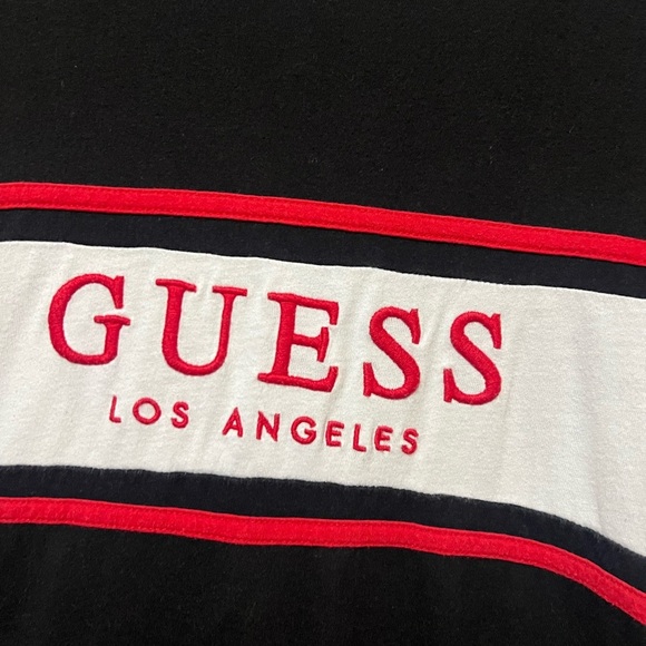 GUESS Men's Spell Out Long Sleeve Tee Shirt Size Large - Picture 5 of 5